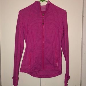 LuluLemon Athletica bright pink jacket